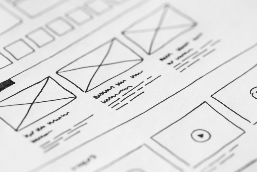 Wireframe design